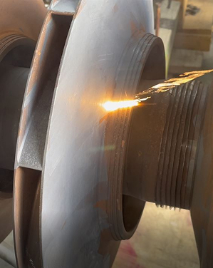 ООО «ТД «Компрессормашремсервис» предоставляет услугу по лазерной чистке металла»